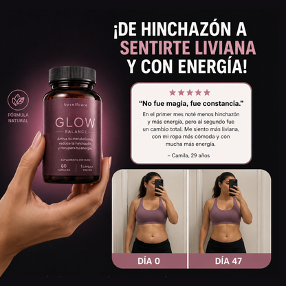 GLOW BALANCE | Menos hinchazón, más energía y bienestar diario