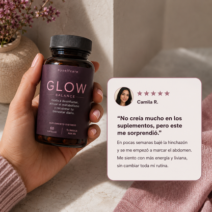GLOW BALANCE | Menos hinchazón, más energía y bienestar diario