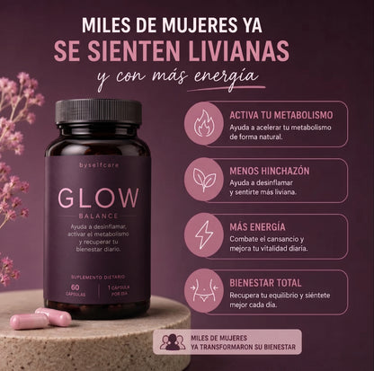 GLOW BALANCE | Menos hinchazón, más energía y bienestar diario