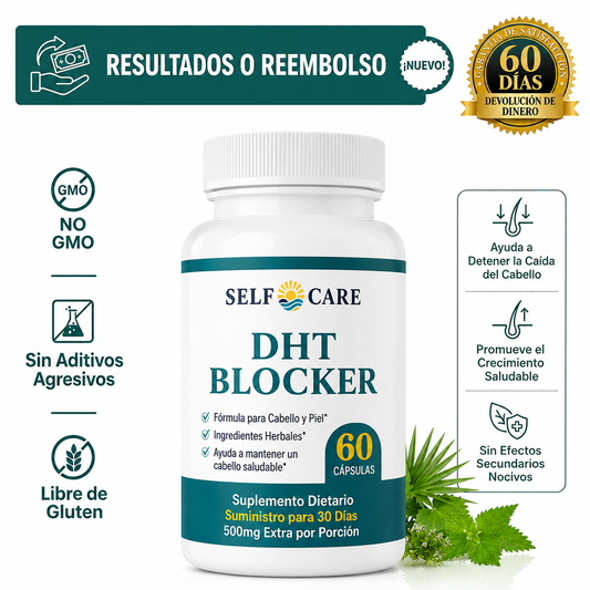 SELF CARE DHT BLOCKER | Menos caída. Más crecimiento. Cabello más fuerte.